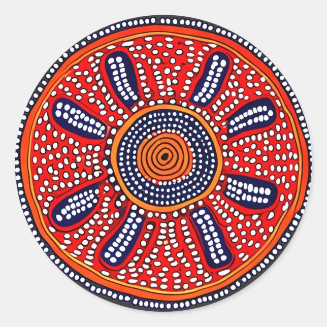 Sticker Rond Midden (Devant)