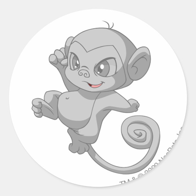 Sticker Rond Minci Silver (Devant)