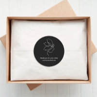 Minimal, Beauté, Logo, Line Art Noir