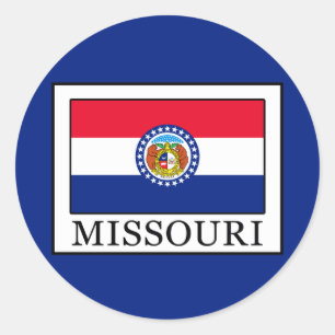 Sticker Rond Missouri