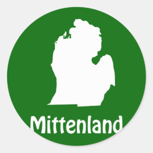 Sticker Rond Mittenland