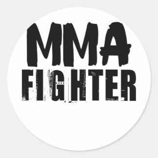 Sticker Rond MIXED MARTIAL ART Fighter2