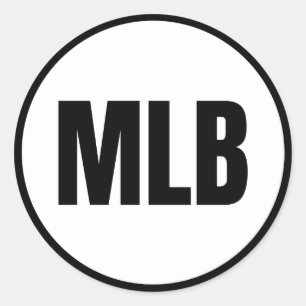 Sticker Rond MLB - Melbourne