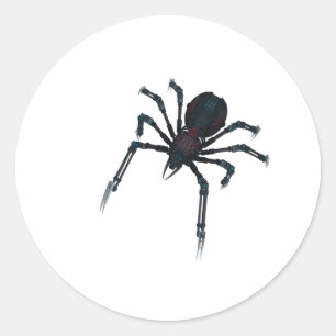 Sticker Rond Mlle Spider