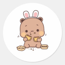 Mochi Brownie Ours Et Bébé Panda