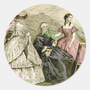 Sticker Rond Mode 1859