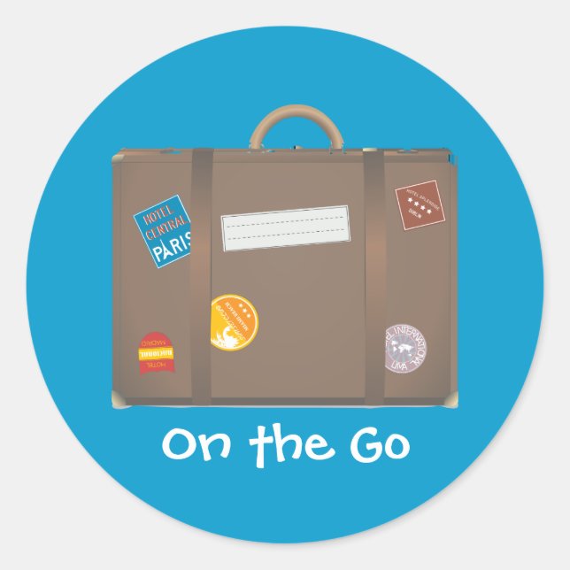 Sticker Rond Modèle (Devant)