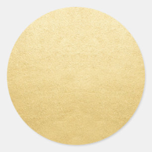 Sticker Rond Modèle blanc Gold Shopping Ajouter n'importe quel