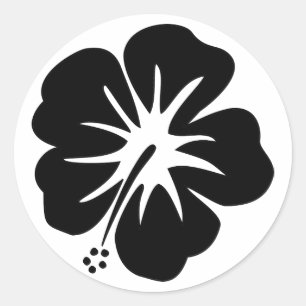 Sticker Rond Modèle de ketmie