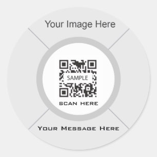 Sticker Rond Modèle générique 2