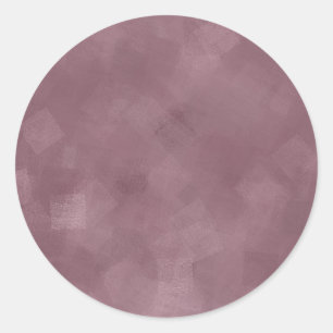 Sticker Rond Modèle Rose Gold Blank personnalisé Ajouter votre 