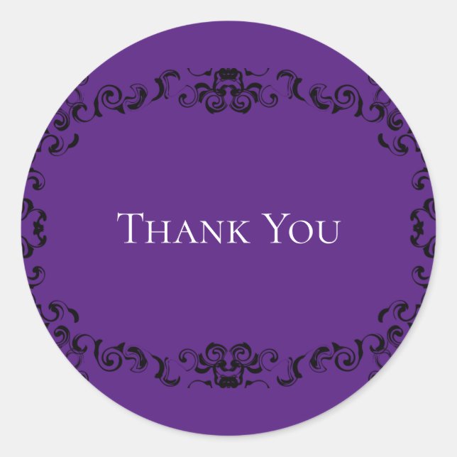 STICKER ROND MODÈLE SWIRL (Devant)