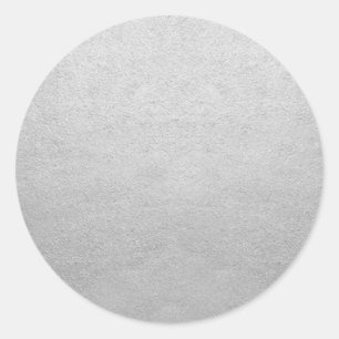 Sticker Rond Modèle vierge argenté brillant Ajouter n'importe q