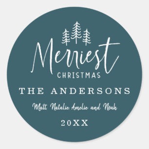 Sticker Rond moderne minimaliste rustique multi photo