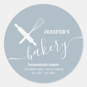 Sticker Rond Moderne simple rouleau professionnel whisky
