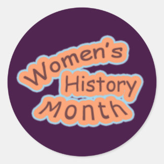 Sticker Rond Mois de l'histoire des femmes
