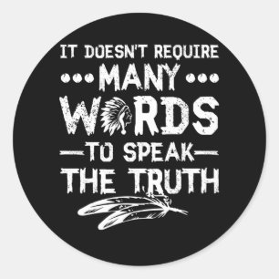 Sticker Rond Mois du patrimoine amérindien