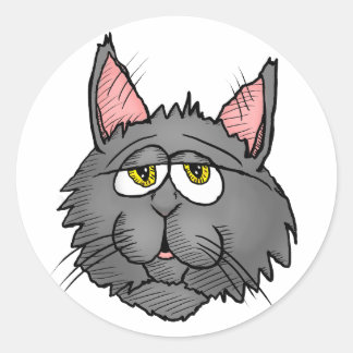 Sticker Rond Moïse l'autocollant Qat