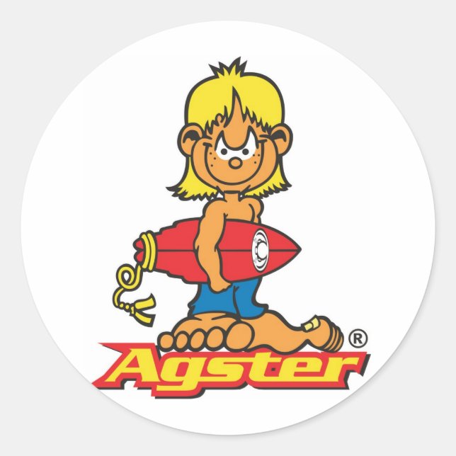 Sticker Rond moleke (Devant)