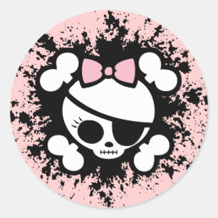 Sticker Rond Molly Splat