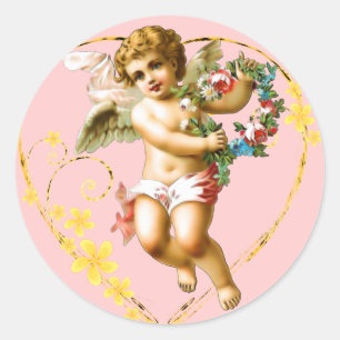 Sticker Rond Mon Cherub