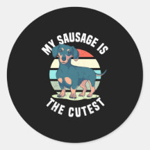 Mon Chien De Saucisse Est Le Plus Cutest