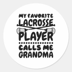 Sticker Rond Mon Lecteur De Crosse Préféré M'Appelle Grandma La