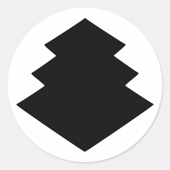 Sticker Rond Mon ogasawara, Japon (Devant)