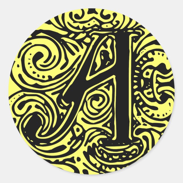 Sticker Rond Monarchie A (Devant)