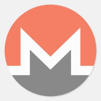 Sticker Rond Monero (xmr)