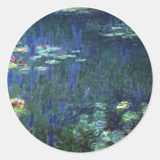 Sticker Rond Monet (Devant)