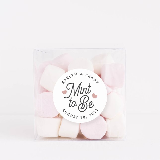 Sticker Rond Monnaie à être personnalisée mariage préféré (Créateur téléchargé)