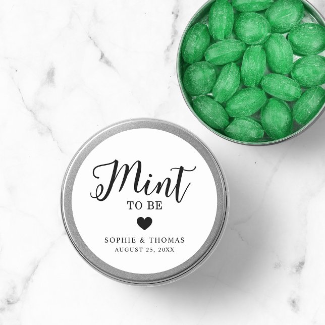 Sticker Rond Monnaie mariage à être (Créateur téléchargé)