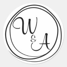 Monograma com duas letras