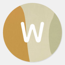 Monogramme Abstrait moderne tendance minimaliste s