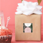 Monogramme Arches Tropical Palm Tree Mariage