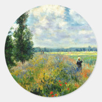 Monry - Champ de pavot à Argenteuil