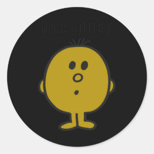 Sticker Rond Monsieur Calme