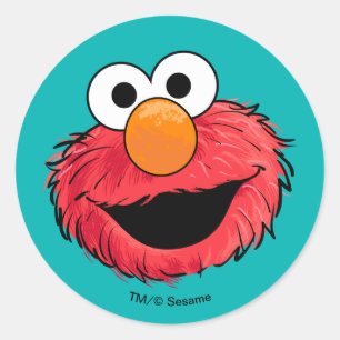 Sticker Rond Monster à la fin de cette histoire   Elmo