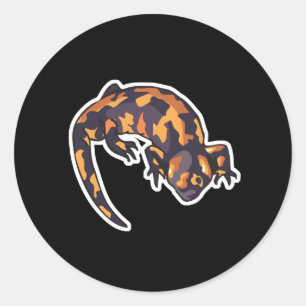 Sticker Rond monstre gila