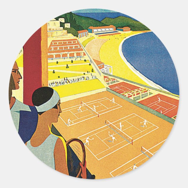 Sticker Rond Monte Carlo (Devant)