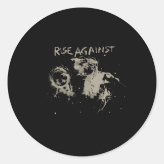 Sticker Rond Monter contre le fournisseur officiel de marchandi