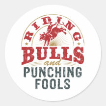 Monter des taureaux et Punching des Fools