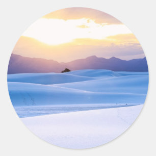 Sticker Rond Monument national de White Sands 3