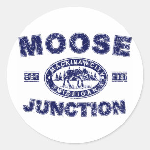 Sticker Rond Moose-Junction-Distressed-[