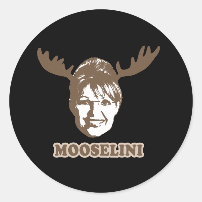Sticker Rond Mooselini (Devant)
