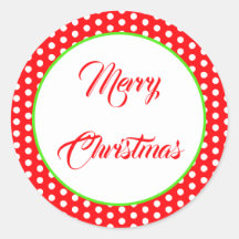 Motif de points de points de polka rouge et blanc 