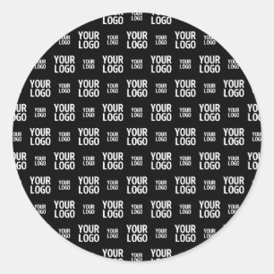 Sticker Rond Motif d'image, de design ou de logo professionnel