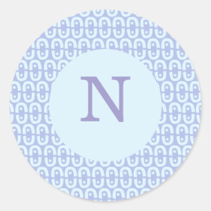 Sticker Rond Motif Moderne Vibrant avec des Formes de Couleurs