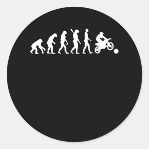 Sticker Rond MOTOBALL EVOLUTION MOTOBALL Cadeau MOTO-BALL Moto